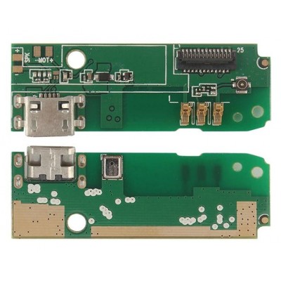 Charging Connector Flex Pcb Board For Oukitel U16 Max By - Maxbhi Com