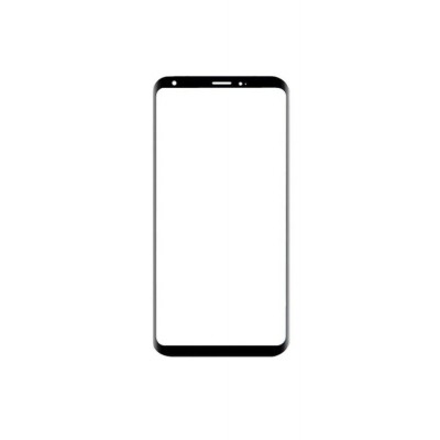 Replacement Front Glass For Lg V35 Thinq Grey By - Maxbhi.com