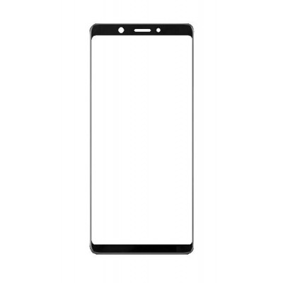 Replacement Front Glass For Oppo F7 Youth Black By - Maxbhi.com