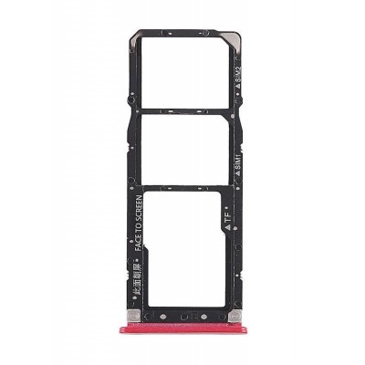 Sim Card Holder Tray For Xiaomi Redmi 6 Pro Red - Maxbhi Com