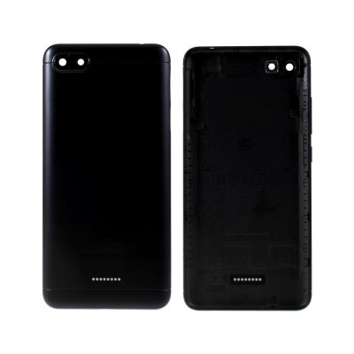 Back Panel Cover For Xiaomi Redmi 6a Black - Maxbhi Com