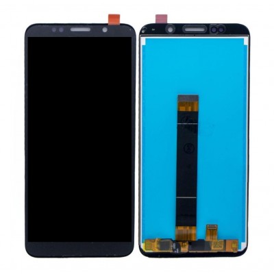 Lcd With Touch Screen For Huawei Y5 Prime 2018 Black By - Maxbhi Com