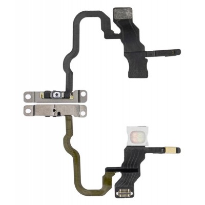 Power Button Flex Cable For Apple Iphone X On Off Flex Pcb By - Maxbhi Com
