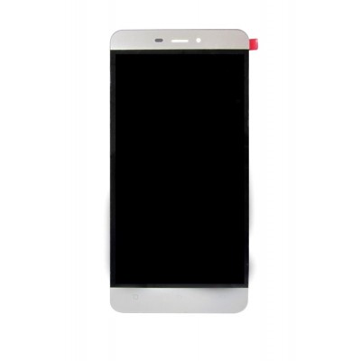 Lcd With Touch Screen For Qmobile Noir J7 White By - Maxbhi.com
