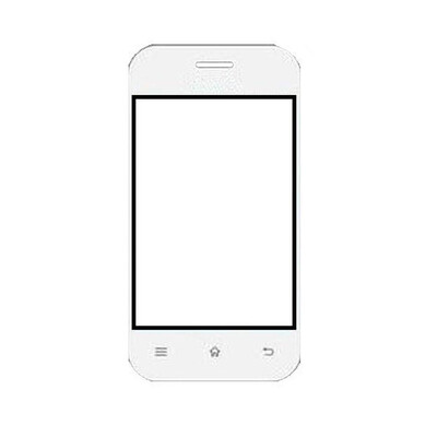 Replacement Front Glass For Cheers C35 Black By - Maxbhi.com