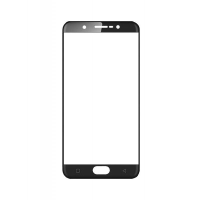 Replacement Front Glass For Gretel A9 Black By - Maxbhi.com