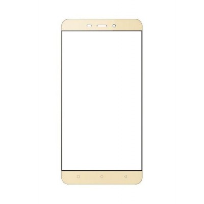 Replacement Front Glass For Qmobile Noir J7 Gold By - Maxbhi.com
