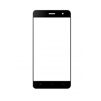 Replacement Front Glass For Verykool S5021 Wave Pro Black By - Maxbhi.com
