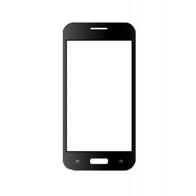 Replacement Front Glass For Vsun I5 Black By - Maxbhi.com