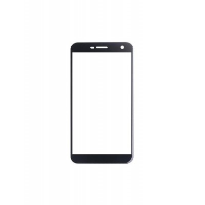 Replacement Front Glass For Wileyfox Spark Black By - Maxbhi.com