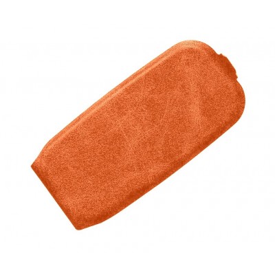 Flip Cover For Videocon V1533 Orange Black By - Maxbhi.com