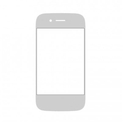 Replacement Front Glass For Hitech S306 Amaze White By - Maxbhi.com