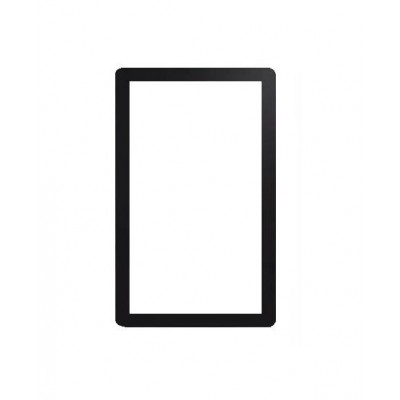 Replacement Front Glass For Milagrow Tabtop 7.16 Pro 8gb Wifi And 3g Black By - Maxbhi.com