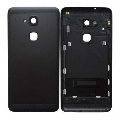 Back Panel Cover For Bq Aquaris V Plus Black - Maxbhi Com