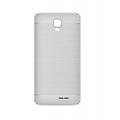 Back Panel Cover For Plum Compass 2 Silver - Maxbhi.com
