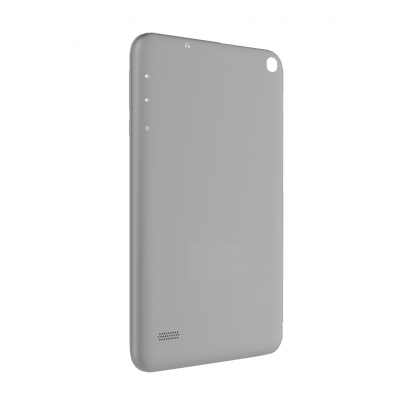 Back Panel Cover For Plum Optimax 2 Silver - Maxbhi.com