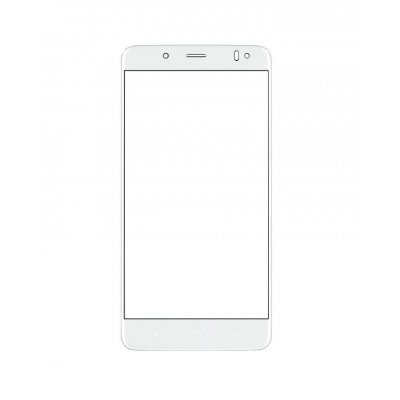 Replacement Front Glass For Bq Aquaris V Plus White By - Maxbhi.com