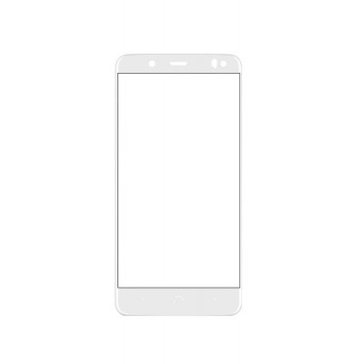 Replacement Front Glass For Bq Aquaris V White By - Maxbhi.com