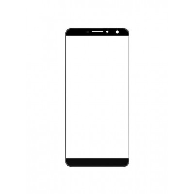 Replacement Front Glass For Haier I8 Black By - Maxbhi.com