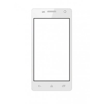 Replacement Front Glass For Maxx Ax5 Plus Black By - Maxbhi.com