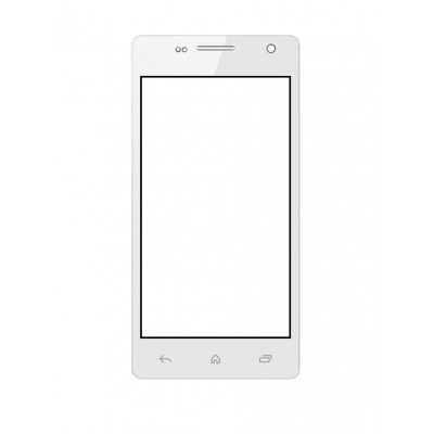Replacement Front Glass For Maxx Ax5 Plus White By - Maxbhi.com