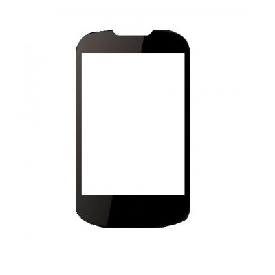 Replacement Front Glass For Videocon V1548 Black By - Maxbhi.com