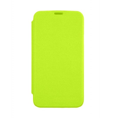 Flip Cover For Wiko Tommy2 Plus Lime By - Maxbhi.com