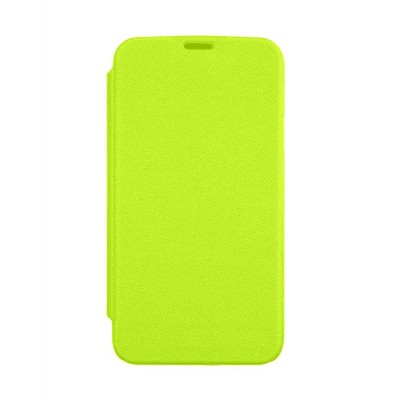 Flip Cover For Wiko Tommy2 Plus Lime By - Maxbhi.com