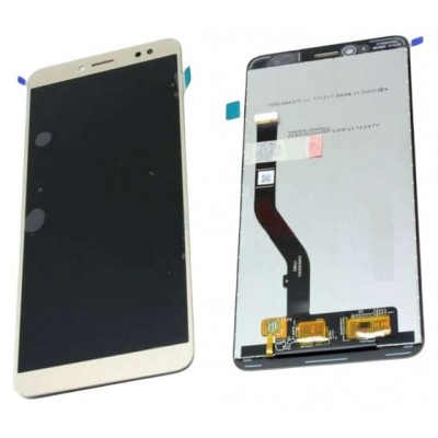 Lcd With Touch Screen For Allview V3 Viper Silver By - Maxbhi Com