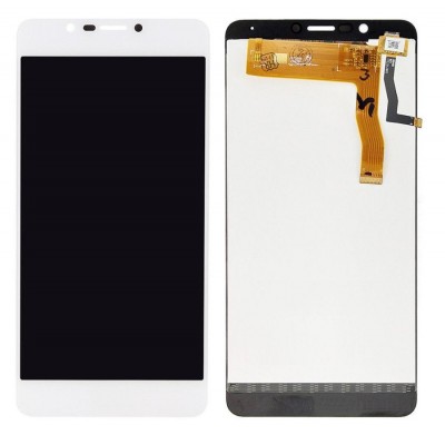 Lcd With Touch Screen For Wiko Tommy2 Plus White By - Maxbhi Com