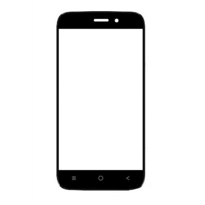 Replacement Front Glass For Plum Axe 4 Black By - Maxbhi.com