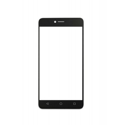 Replacement Front Glass For Wiko Lenny3 Max Grey By - Maxbhi.com