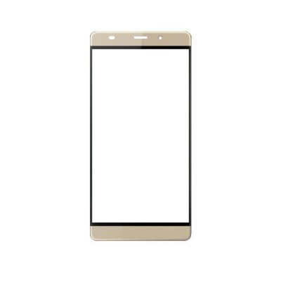 Replacement Front Glass For Qmobile M350 Pro Black By - Maxbhi.com