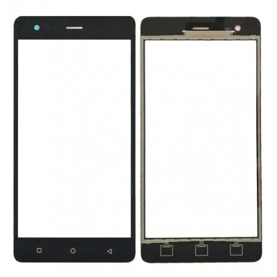 Replacement Front Glass For Verykool S5528 Cosmo Black By - Maxbhi Com