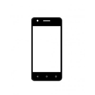 Replacement Front Glass For Blu Dash L3 Grey By - Maxbhi.com