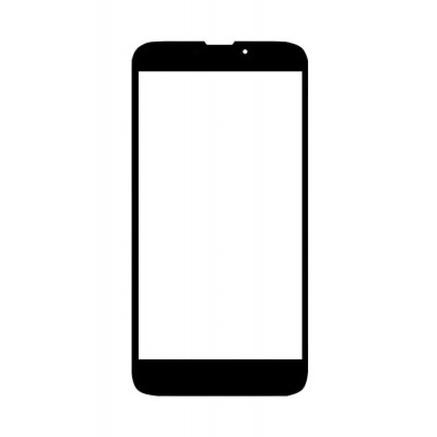 Replacement Front Glass For Blu Studio J5 Black By - Maxbhi.com
