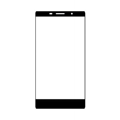Replacement Front Glass For Posh Memo Pro Lte L600 Black By - Maxbhi.com
