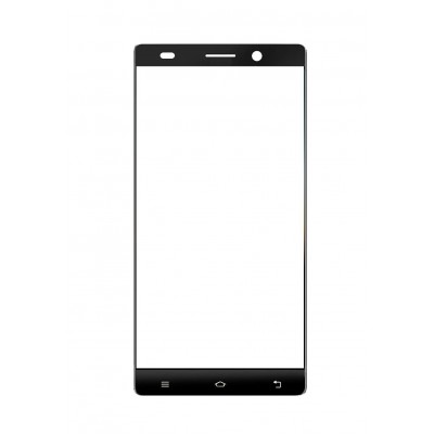 Replacement Front Glass For Posh Ultra Max Lte L550 Black By - Maxbhi.com