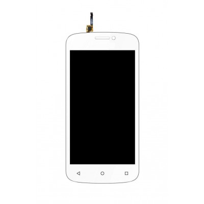 Lcd With Touch Screen For Blu Advance 4.0 M White By - Maxbhi.com