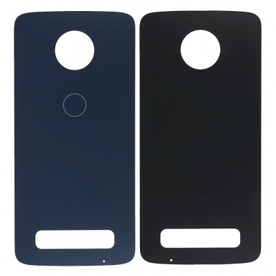 Back Panel Cover For Motorola Moto Z3 Play Blue - Maxbhi Com