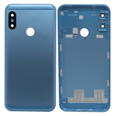 Back Panel Cover For Xiaomi Redmi 6 Pro Blue - Maxbhi Com