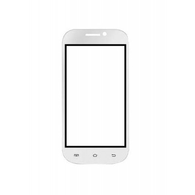 Replacement Front Glass For Ambrane A55 Black By - Maxbhi.com