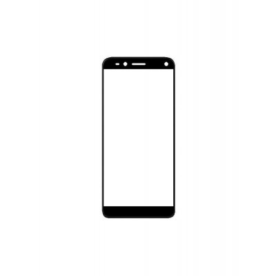 Replacement Front Glass For Blu Grand M3 Black By - Maxbhi.com