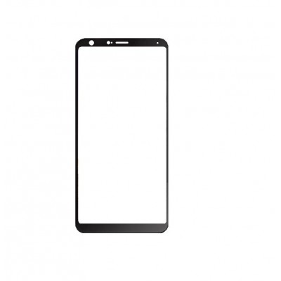Replacement Front Glass For Lg Q Stylo 4 Black By - Maxbhi.com