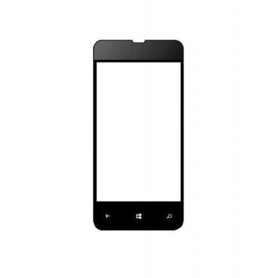 Replacement Front Glass For Yestel Q635 Black By - Maxbhi.com