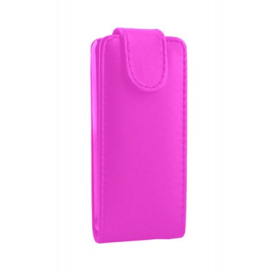 Flip Cover For Maxx Mx101 Arc Black Magenta By - Maxbhi.com
