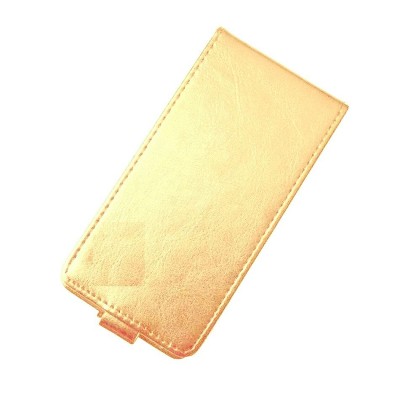 Flip Cover For Zen Ultra 502 Black Gold By - Maxbhi.com