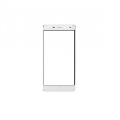 Replacement Front Glass For Doogee Dg850 White By - Maxbhi.com