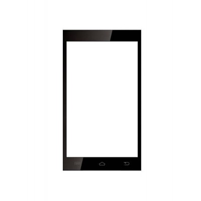 Replacement Front Glass For Hitech Amaze S406 White By - Maxbhi.com