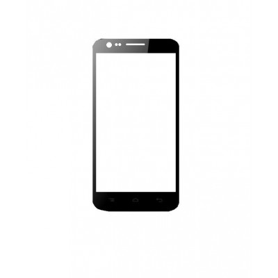 Replacement Front Glass For Videocon Infinium Z50q Star Black By - Maxbhi.com